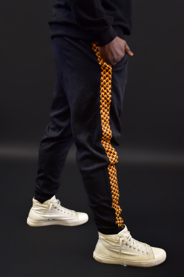 Urban Luxe African Print Unisex Joggers
